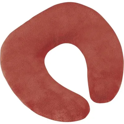 Obrázek produktu pro Polštářek cestovní podkova - 30x35 cm - Červená
