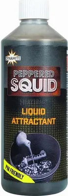 Produktbild von Dynamite Baits Peppered Squid Liquid 500ml