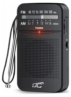 Immagine prodotto di Radio tascabile LEGA LXLTC2029C con funzionamento a batteria AM/FM/AUX LTC