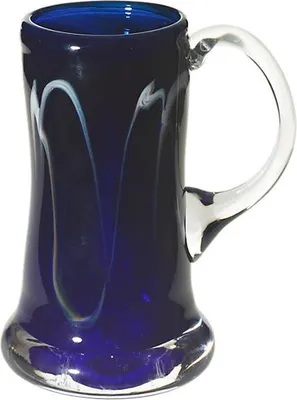 Produktbild von Bierkrug Pavel 13cm blau