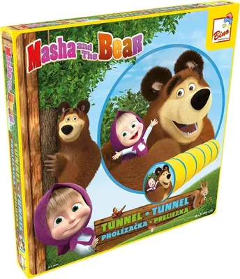 Immagine prodotto di Tenda gioco tunnel bruco Masha e l'orso