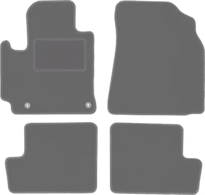 Produktbild von Graphit-Fußmatten für: Toyota RAV4 II 2WD 5-Türer (2001-2005)