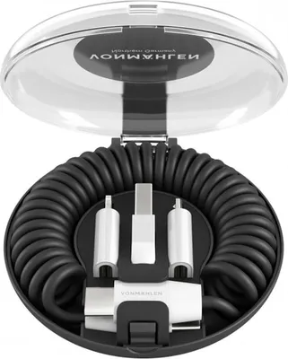 Obrázek produktu pro VONMÄHLEN ALC00001 VONMÄHLEN All-in-One Charging Cable Allroundo C USB-C Black