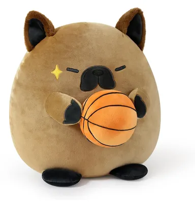 Immagine prodotto di Peluche a forma di cane con pallacanestro - 35 cm
