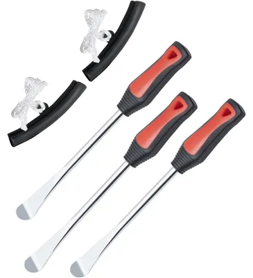 Produktbild von 5 tlg Reifenheber Montiereisen Set mit Felgenschoner 290mm