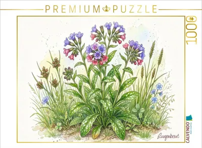 Produktbild von CALVENDO Puzzle Lungenkraut | 1000 Teile Lege-Größe 64x48cm Foto-Puzzle für glückliche Stunden