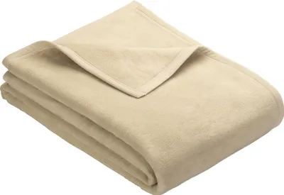 Produktbild von IBENA Wohndecke BERLIN BL 150x200 cm beige Decke Kuscheldecke