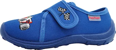 Image de Chaussures de marque Fischer Chaussons pour enfants Chaussons pour garçons en bleu, taille 31