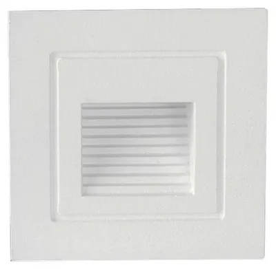 Immagine prodotto di V-TAC Faretto LED Segnapasso Quadrato Montaggio a Incasso 3W Colore Bianco 3000K IP65