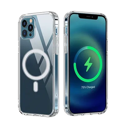 Zdjęcie produktu dla SETTY Mobiili tagakaas Setty iPhone 16 Pro Anti Shock Magsafe, läbipaistev