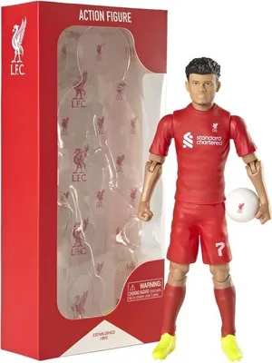 Obrázek produktu pro Hračka akční figurka fotbalového klubu Liverpool Luis Diaz 20 cm