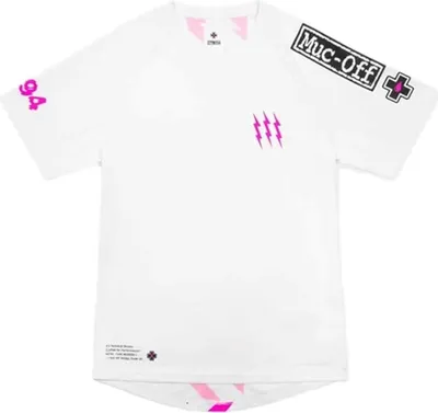 Produktbild von Muc Off Herren Jersey Kurzarm Riders , weiß pink, S