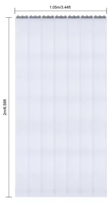Zdjęcie produktu dla 7 sztuk zasłon z pasków PVC do drzwi