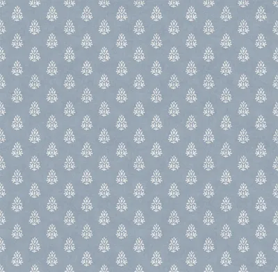 Immagine prodotto di Sanders & Sanders carta da parati piccoli ornamenti blu 53 cm x 10 m