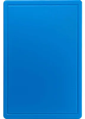 Produktbild von Schneidebrett, Haccp, Blau, 600 X 400 X 18 Mm (Bxtxh)