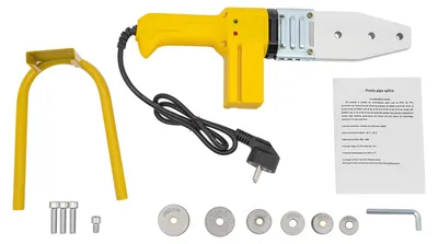 Produktbild von Rohrschweißmaschine, einstellbare Temperatur, Mehrrohrkompatibilität, HellesGelb