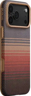 Produktbild von Pitaka UltraGuard Hülle iPhone 17 Pro Max – Kompatibel mit MagSafe – MIL-STD-810H Sturztest- – Aus Aramidfaser und TPU Gefertigt