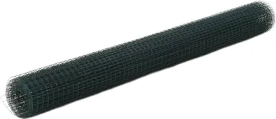 Produktbild von Drahtzaun Stahl mit PVC-Beschichtung 25x1,5 m Grün