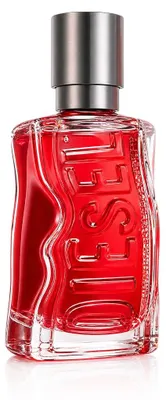 Image de Diesel D RED Eau de Parfum Spray Cologne pour Homme Fougère avec des notes de pamplemousse rouge et de bois de santal 1.1 Fl Oz