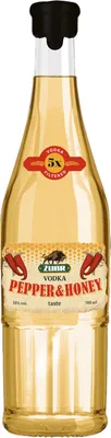 Produktbild von ZUBR Vodka “Pepper and Honey” 38% vol. 700ml
