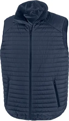 Produktbild von Result R239X | Herren Jacke Thermoquilt Gilet - Farbe: Navy/Navy - Größe: S
