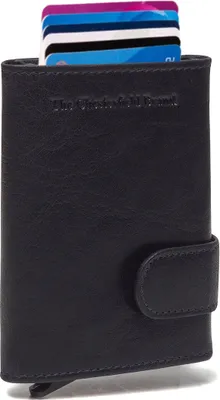 Produktbild von The Chesterfield Brand echt Leder Kreditkartenetui Geldbörse Mannheim navy blau