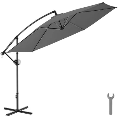 Obrázek produktu pro tectake® slunečník Artemis 3,5 x 3,5 m, otočný o 360° s dvojitou střechou