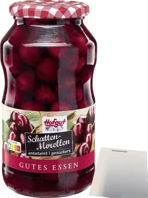 Produktbild von Hofgut Schattenmorellen (720ml Glas) + usy Block