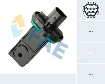 Produktbild von FAE 69015 Luftmassenmesser LMM für OPEL Corsa D Schrägheck (S07) Luftmengenmesser