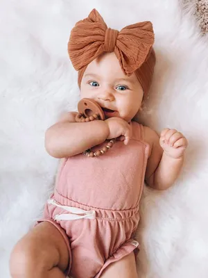 Productafbeelding van Nylon hoofdbanden, haarbanden en strikken voor babymeisjes