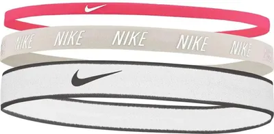 Produktbild von Nike Stirnbänder 3er-Pack Pink-Iron-White Pink/Weiß