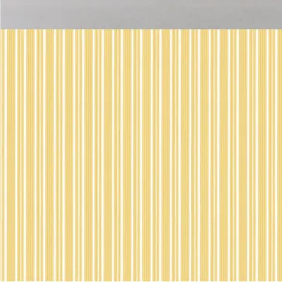 Immagine prodotto di ACUDAM Tenda Ferrara Porte Giallo Trasparente Esterno PVC Alluminio 90 x 210 cm