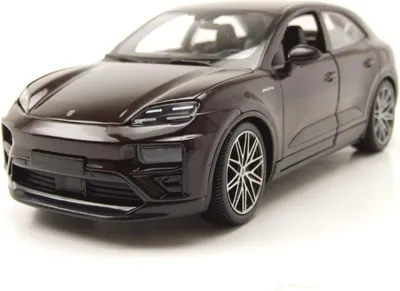 Image de Bburago 21114CO Porsche Macan Turbo E 2024 kupfer metallic 1:24