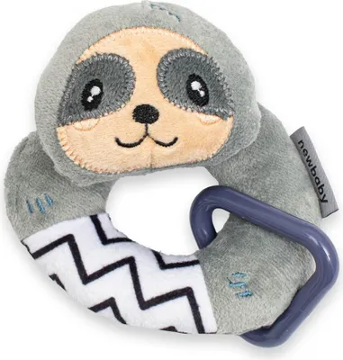 Immagine prodotto di Sonaglio di peluche per neonato Nuovo bradipo