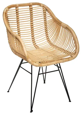 Produktbild von Wohnzimmer Sessel aus Rattan KOETA