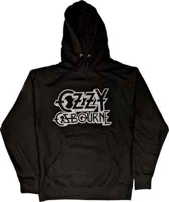 Produktbild von Ozzy Osbourne Vintage Logo Black 2XL Hoodie