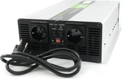 Produktbild von Spannungswandler mit DIP-Schalter 2000 Watt 12V USV NPS reiner SINUS UPS Inverter