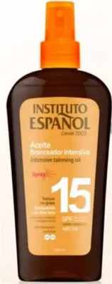 Image de Instituto Español Intensive Tainning Oil Spf15 Spray 250ml