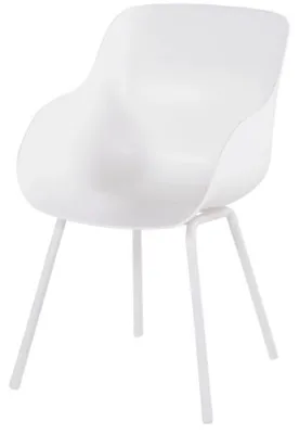 Produktbild von Hartman Gartenstuhl Iris Rondo White Royal White 80 cm