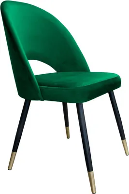 Obrázok produktu pre Zelená stolička ISKAR VELVET GOLD