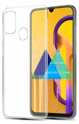 Produktbild von Cadorabo Hülle für Samsung Galaxy M21 / M30s Schutz Hülle in Transparent Schutzhülle TPU Silikon Cover Etui Case