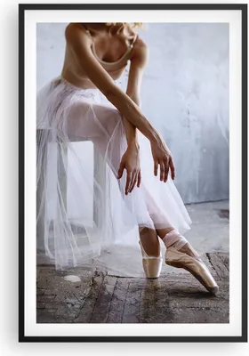 Produktbild von Gerahmtes Poster - Schwarzer Rahmen - Ballerina Ballett Studio - 61x91,5 cm - Wand Bild - Wanddeko - Wandbilder - Kunstposter - Wandposter - Bilderrahmen - Bilder - Kunstdruck - P2BPA61x91-4970