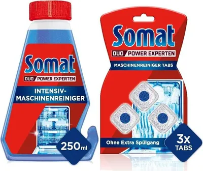 Produktbild von Somat Intensiv-Maschinenreiniger + Duo Maschinenreiniger Tabs