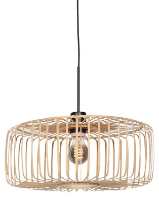 Image de Steinhauer - suspension - Sparkled Light - naturel - bambou métal - E27 - 4474ZW
