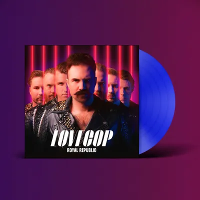 Produktbild von Royal Republic: Royal Republic: LoveCop (Transparent Blue Vinyl) - - (LP / L)