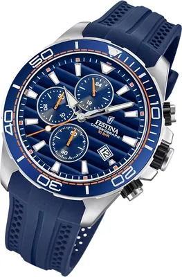 Produktbild von Festina Herren Uhr The Originals F20370/1 PolyurethanArmbanduhr Sport blau UF20370/1