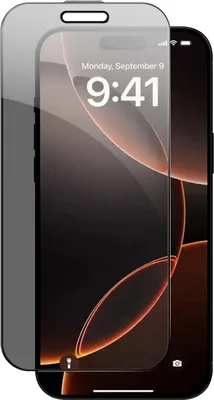 Produktbild von Crong, iPhone 16 Pro Max 9H Glas mit Blickschutzfilter, Transparent