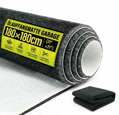 Produktbild von Ölauffangmatte, 180 x 180 cm, für die Garage