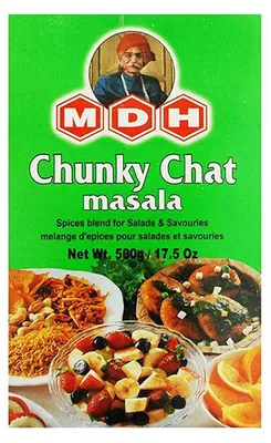 Zdjęcie produktu dla Mieszanka przypraw MDH Chunky Chat Masala 500 g - pikantno-kwaśna