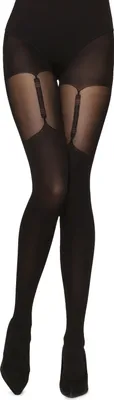 Produktbild von Merry Style Damen Strumpfhose MS 260 40 DEN(Schwarz, XL) .